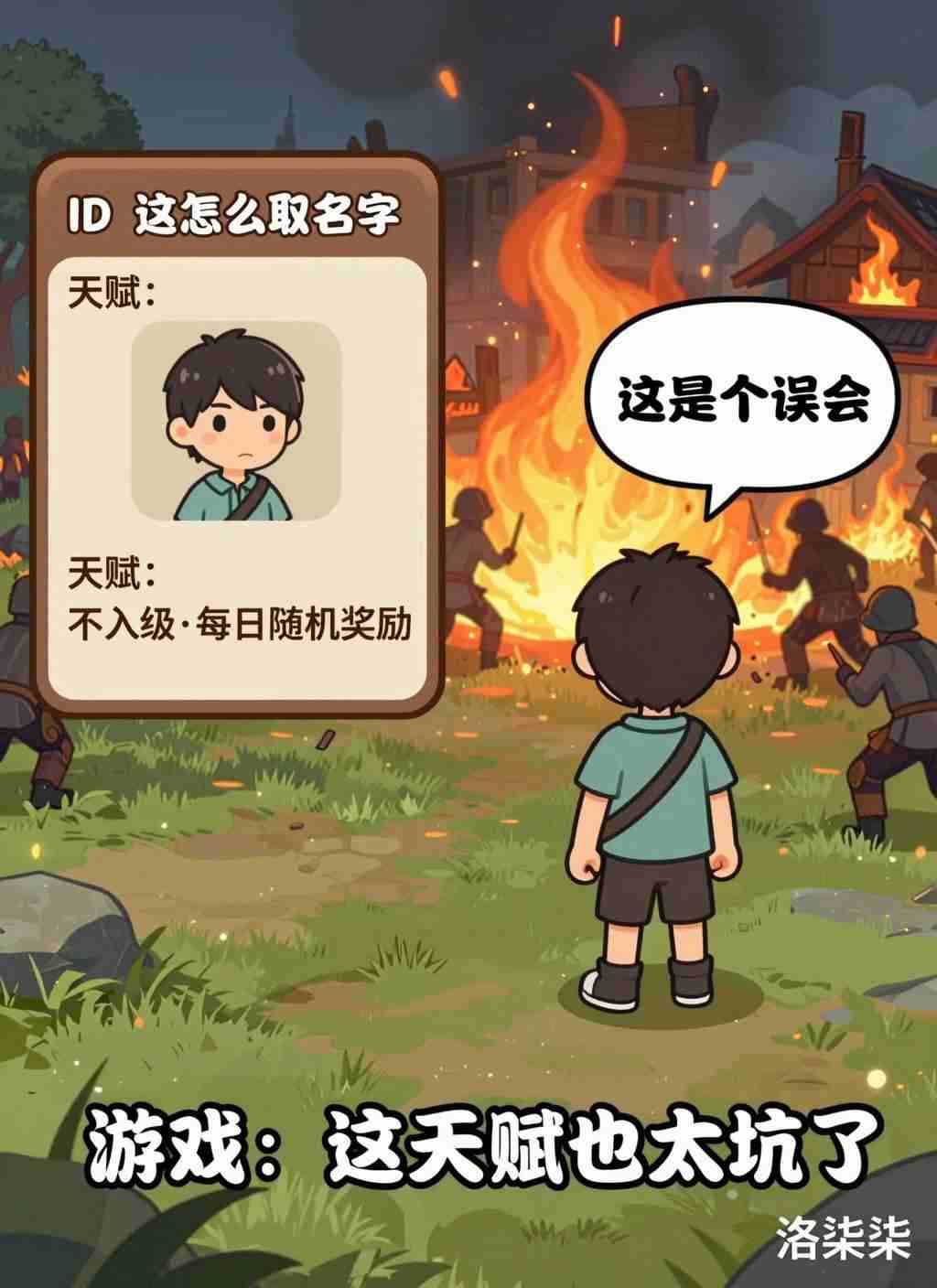 游戏：这天赋也太坑了