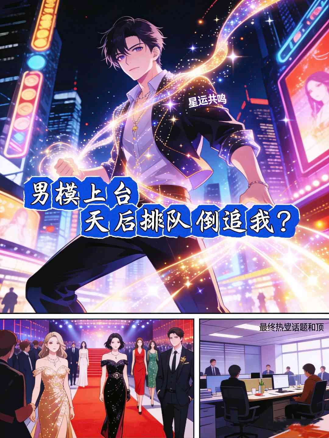 男模上台，天后排队倒追我？