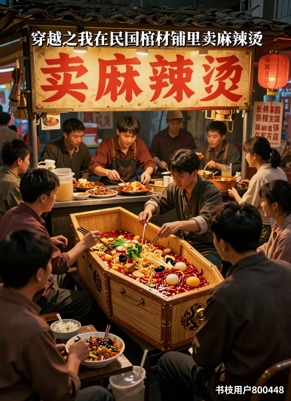 穿越之我在民国棺材铺里卖麻辣烫