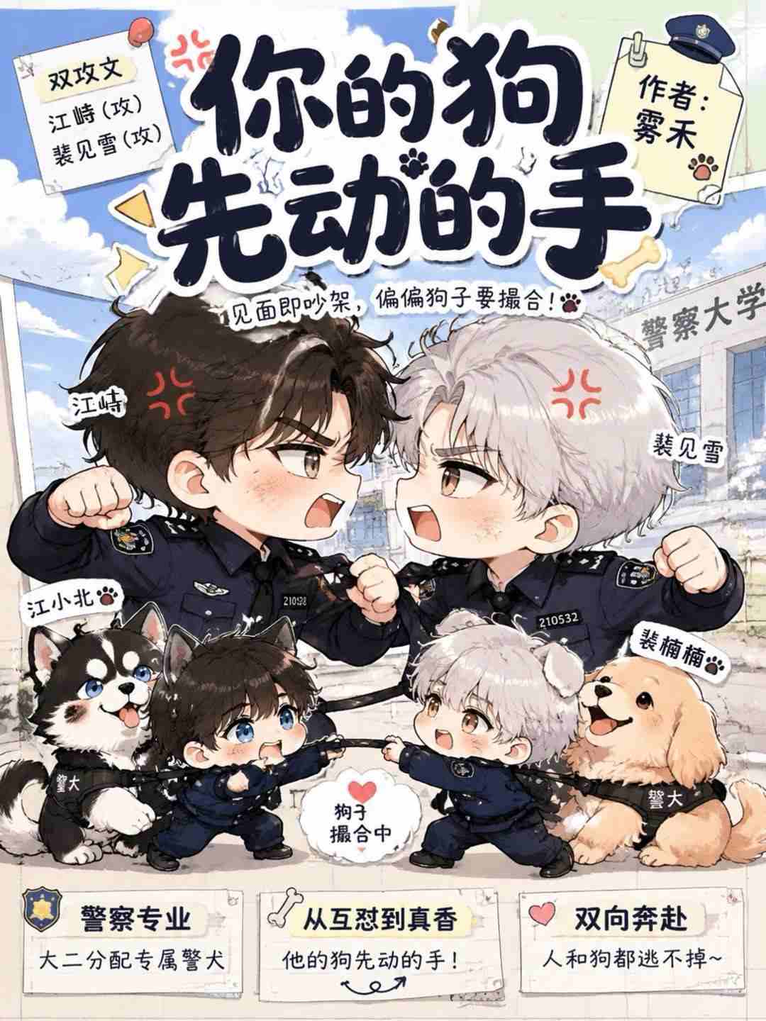 你的狗先动的手